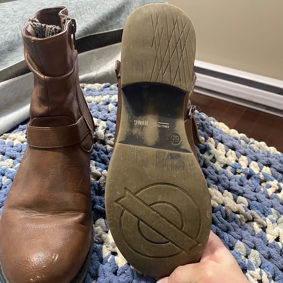 Brown boots size 6.5 - Picture 5 of 5